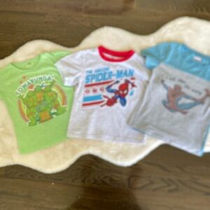 Marvel Super Hero’s Tee Shirts Set of 3 - Size 5